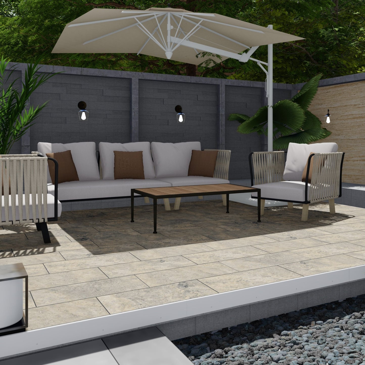 Rainier Canyon Brown flooring blocks ideal for indoor and outdoor use