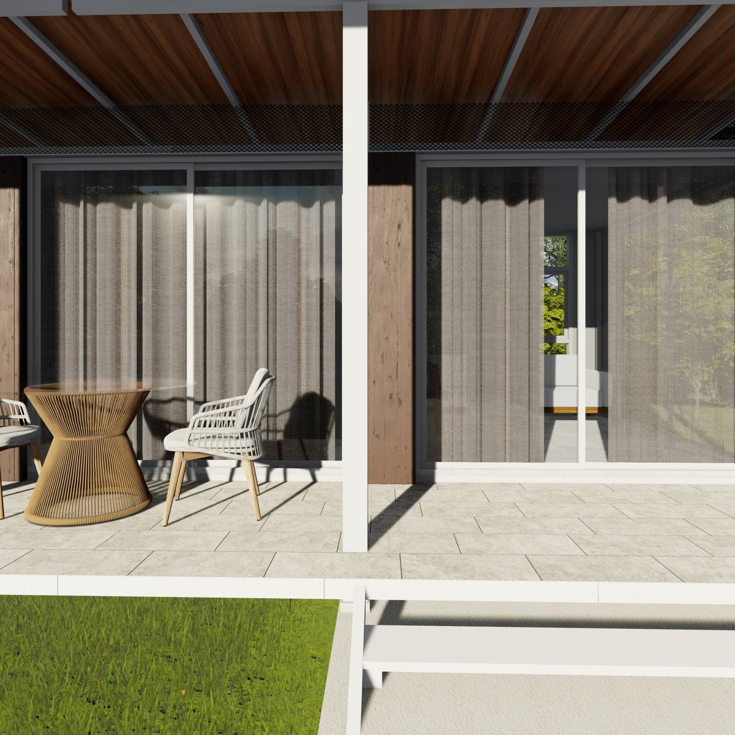 Rainier Travertine flooring blocks for indoor and outdoor surfaces